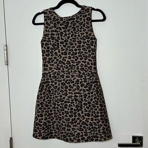 A&F Leopard Print Yoga Dress
